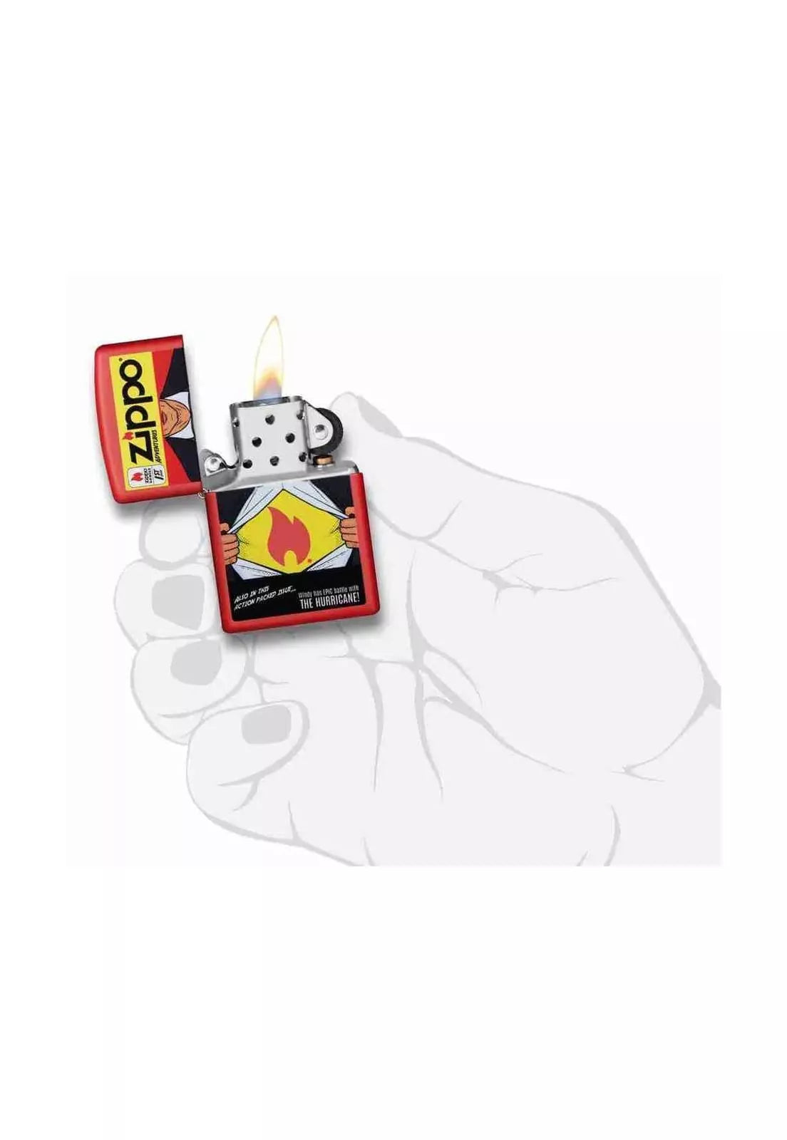 Encendedor Zippo Comic Design Rojo ZP233.CI411226