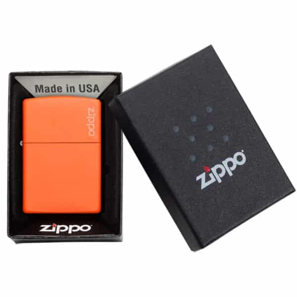 Encendedor Zippo Classic Orange Matte Naranja Zp231zl