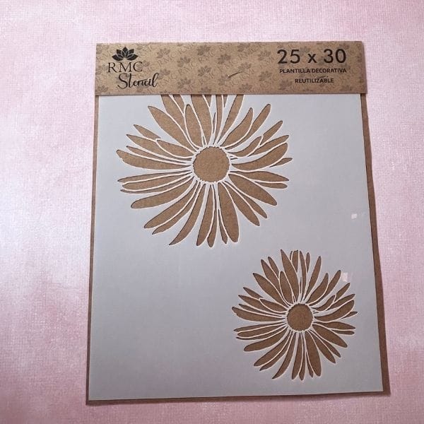 Stencil 25X30 ANK02 - Floral