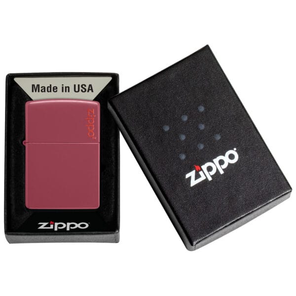 Encendedor Zippo Red Brick Logo Rosa ZP49844ZL