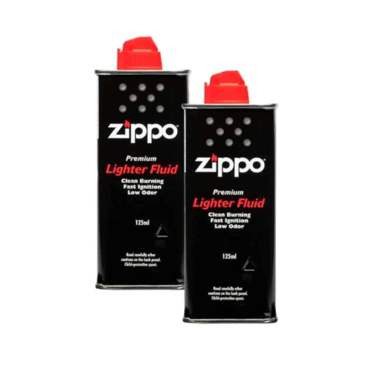 Pack Dos Bencinas Encendedor Zippo 125ml