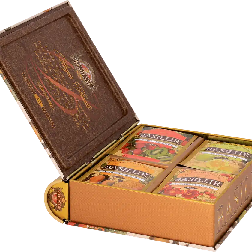 Te Basilur Teabook Magic Fruit Assorted 32 Bolsas