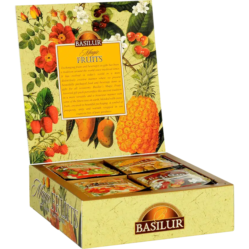 Te Basilur Caja Gift Magic Fruit Assorted 40 bolsas
