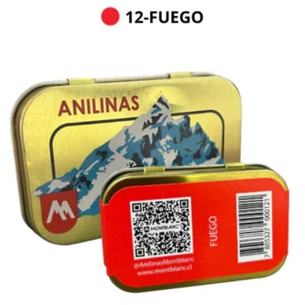Anilina caja dorada FUEGO