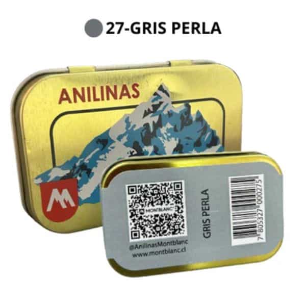 Anilina caja dorada GRIS PERLA