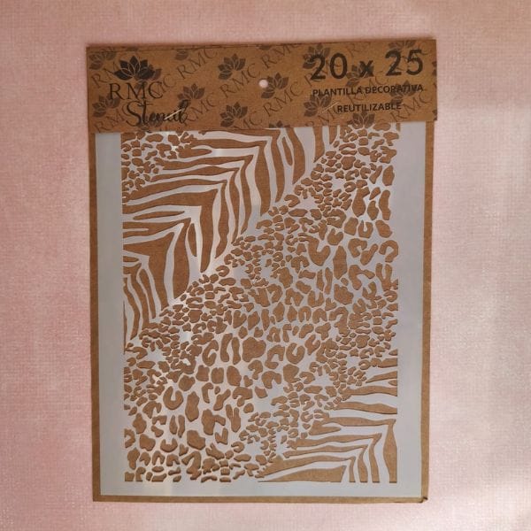 Stencil 20X25 Animal Print CH02