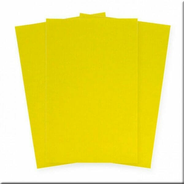 Calco Amarillo Carpeta 100 Unid.