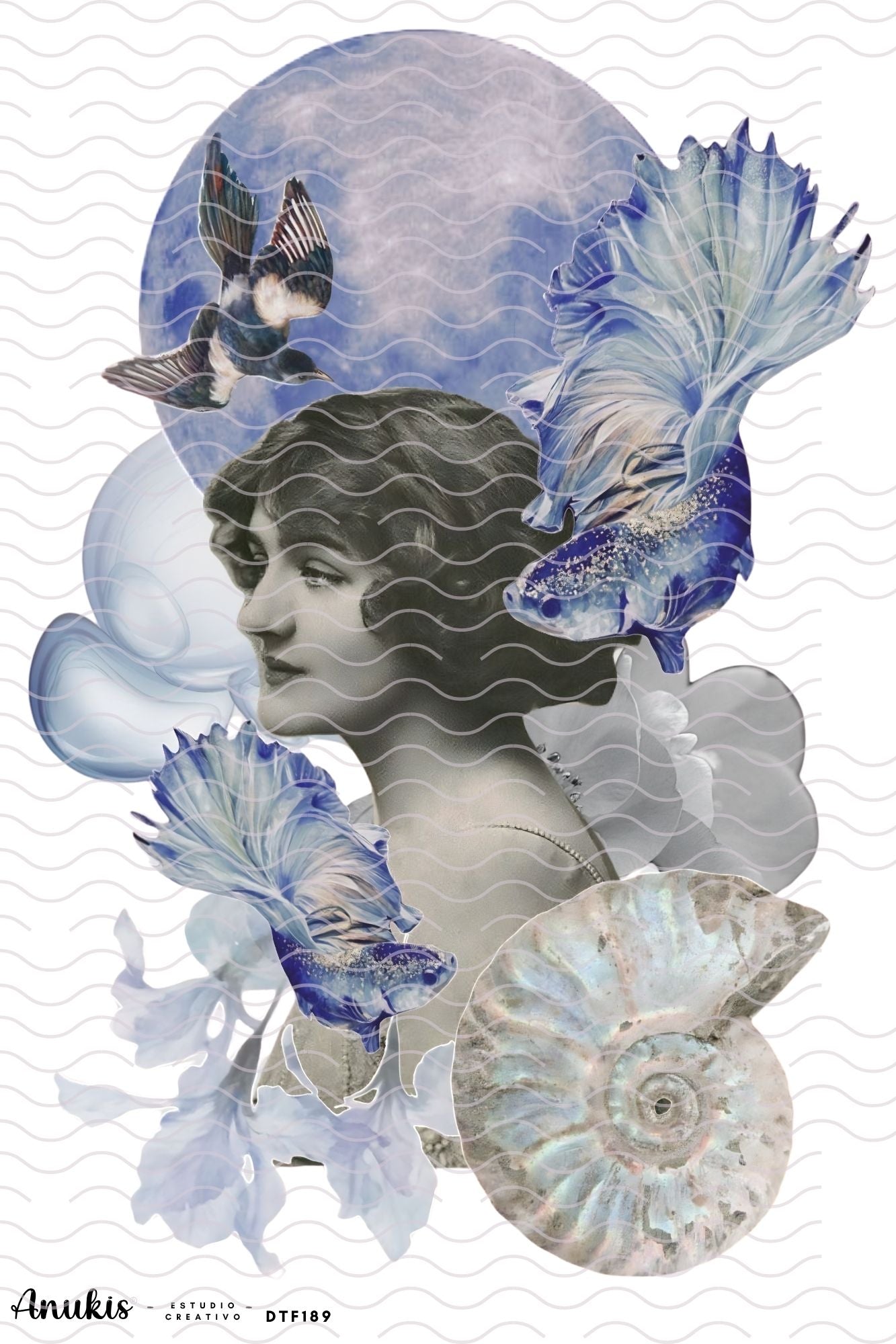 Lamina 20x30 cm DTF Textil DTF189