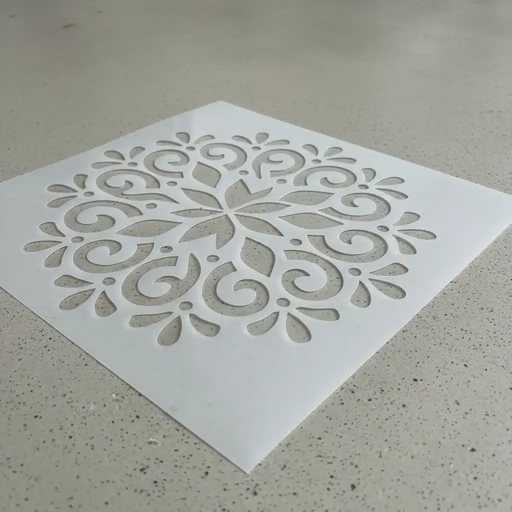 Stencil 30x30 Mandala Full 3036