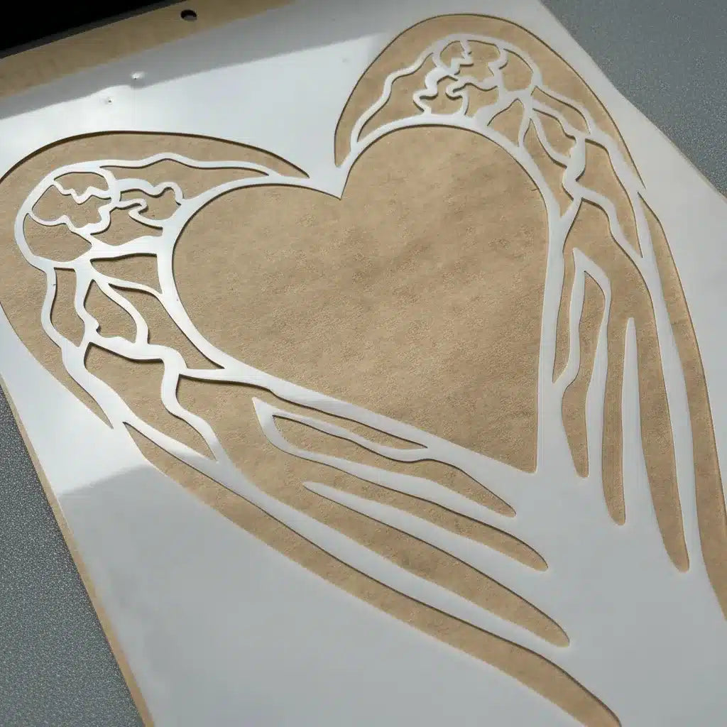 Stencil 25X30 Corazon CO01