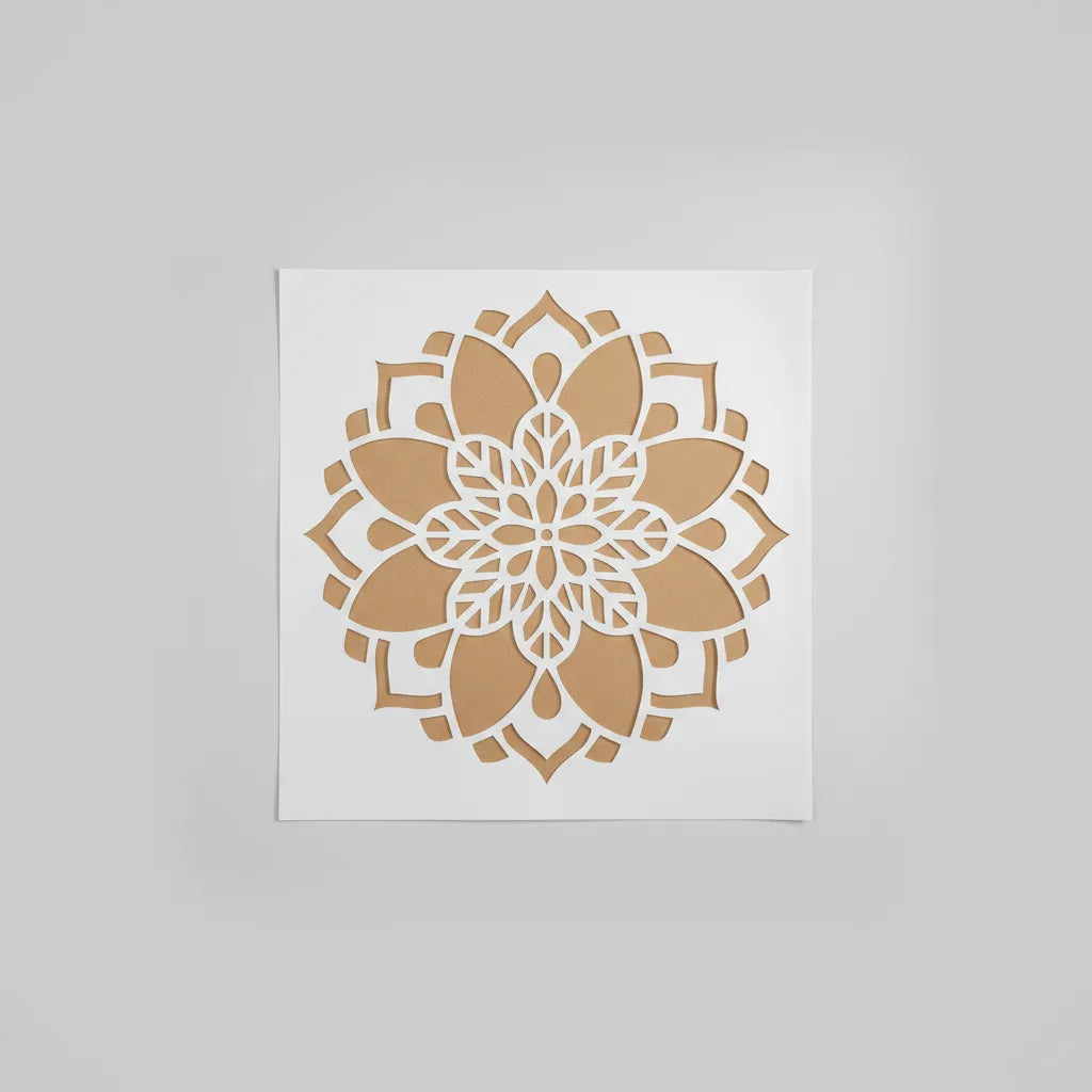 Stencil 30x30 Mandala Full 3044