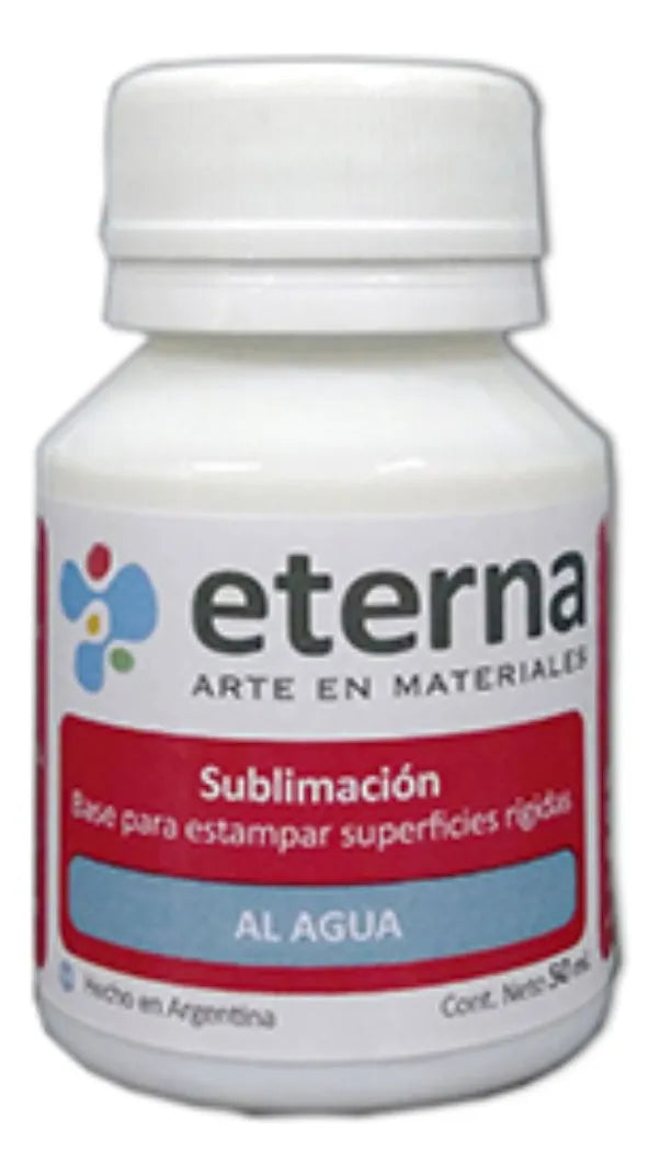 Eterna Polimero Sublimacion Sup. Rigida al agua 50 ml