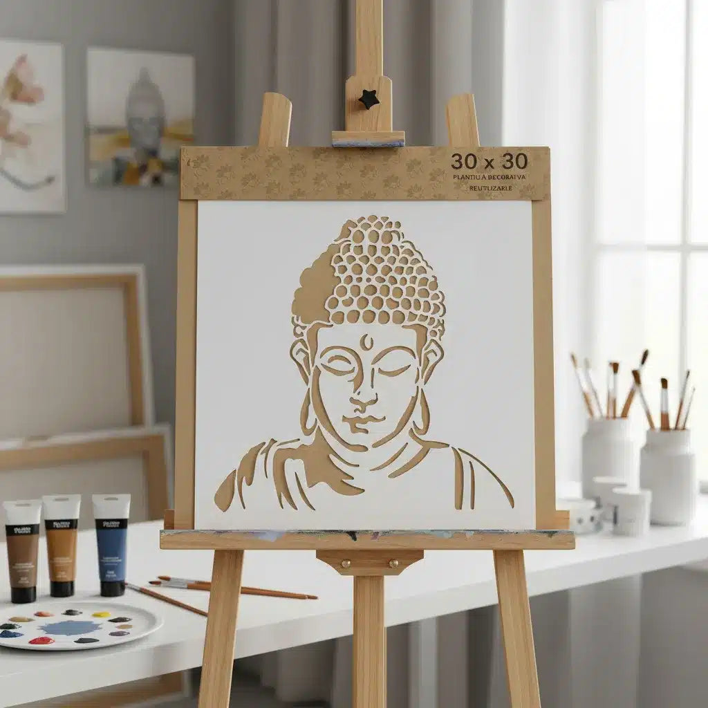 Stencil 30x30 Buda TG01