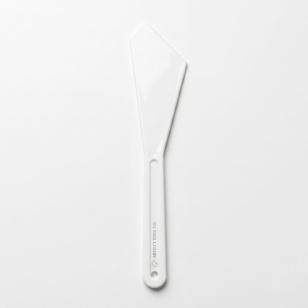 Espátula Plástica Ancha para Pastas y Pinturas