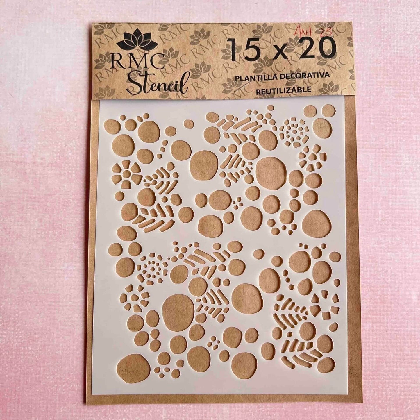 Stencil 15X20 ANT23 Trama|