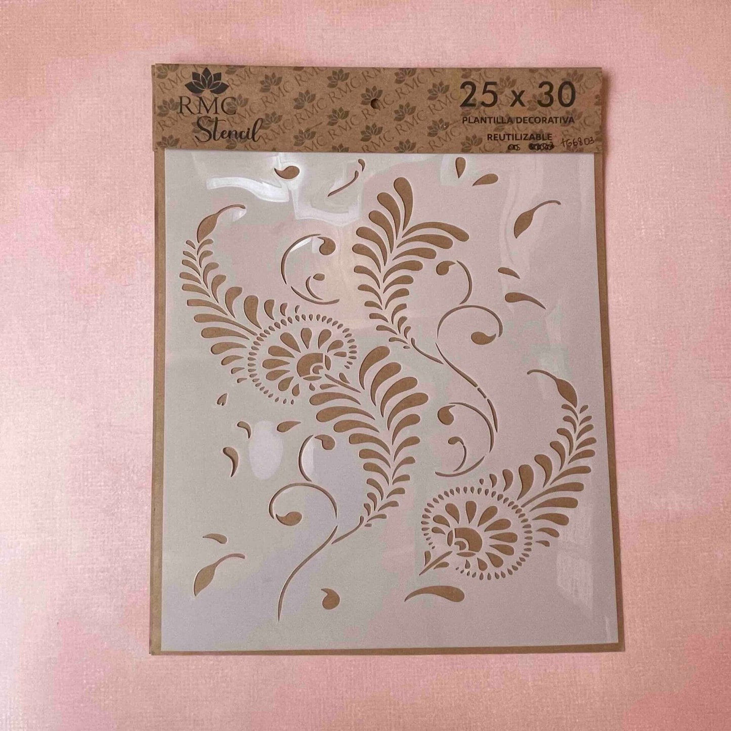 Stencil 25X30 Botanica TG6803