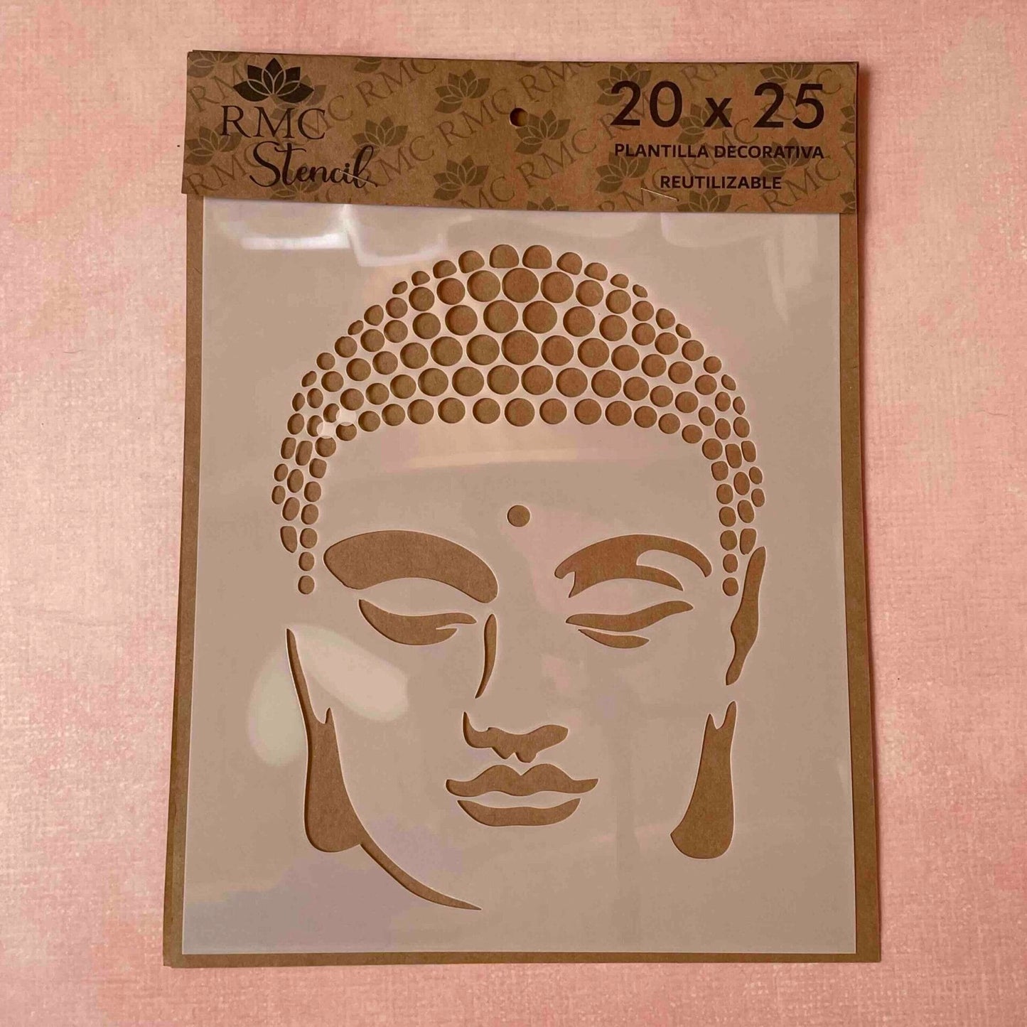 Stencil 20X25 Deco Buda