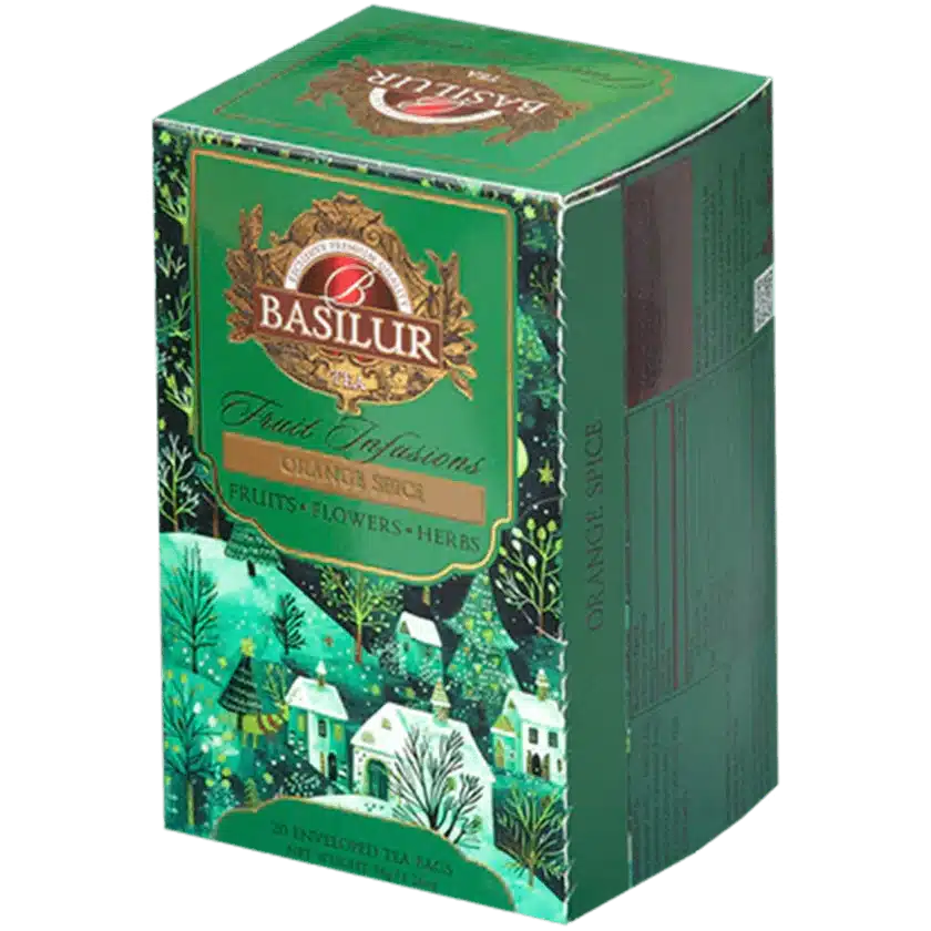 Te Basilur Fruit Infusion Orange Spice 20 Bolsas