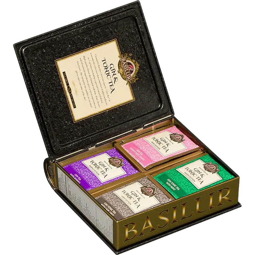 Te Basilur Teabook Assorted Tea Book Gin Tonic 32 Bolsas