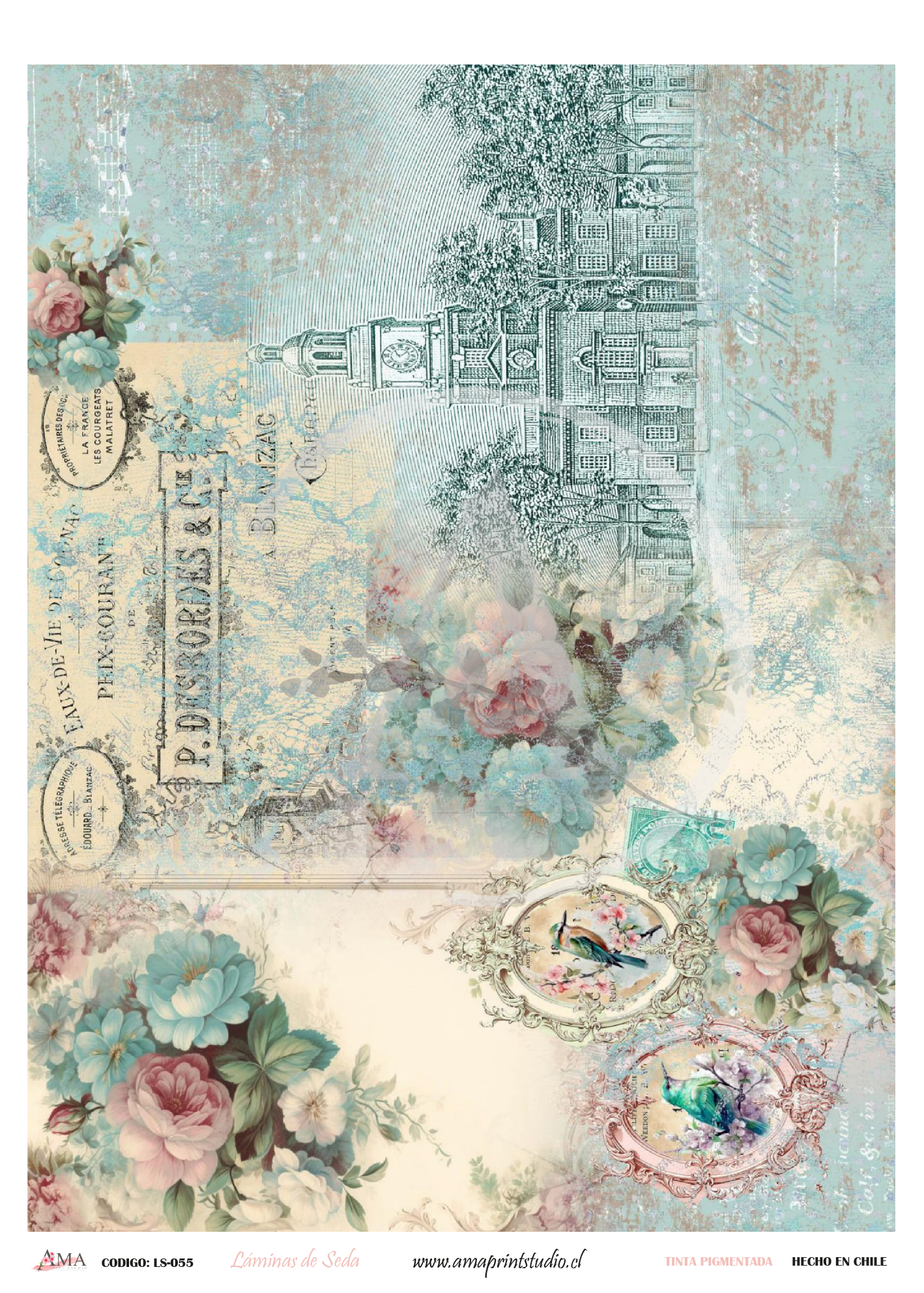 Papel Seda 50X70 cm LS55