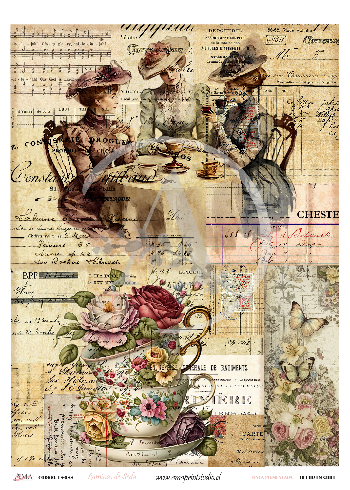 Papel Seda 50X70 cm LS88