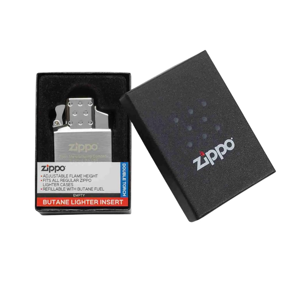 Kit Zippo Inserto Double Torch mas Gas Butano 300ml
