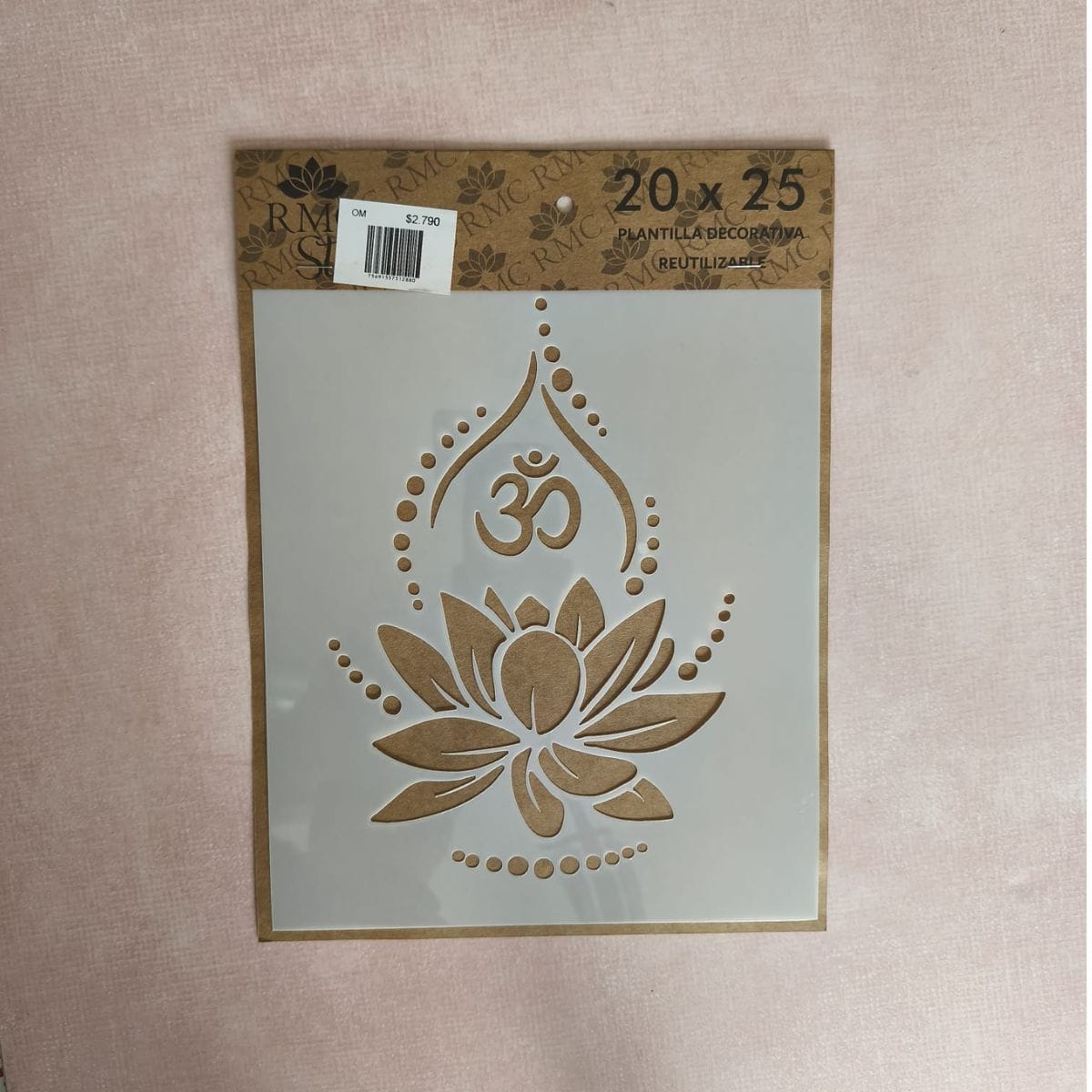 Stencil 20X25 OM Flore Loto