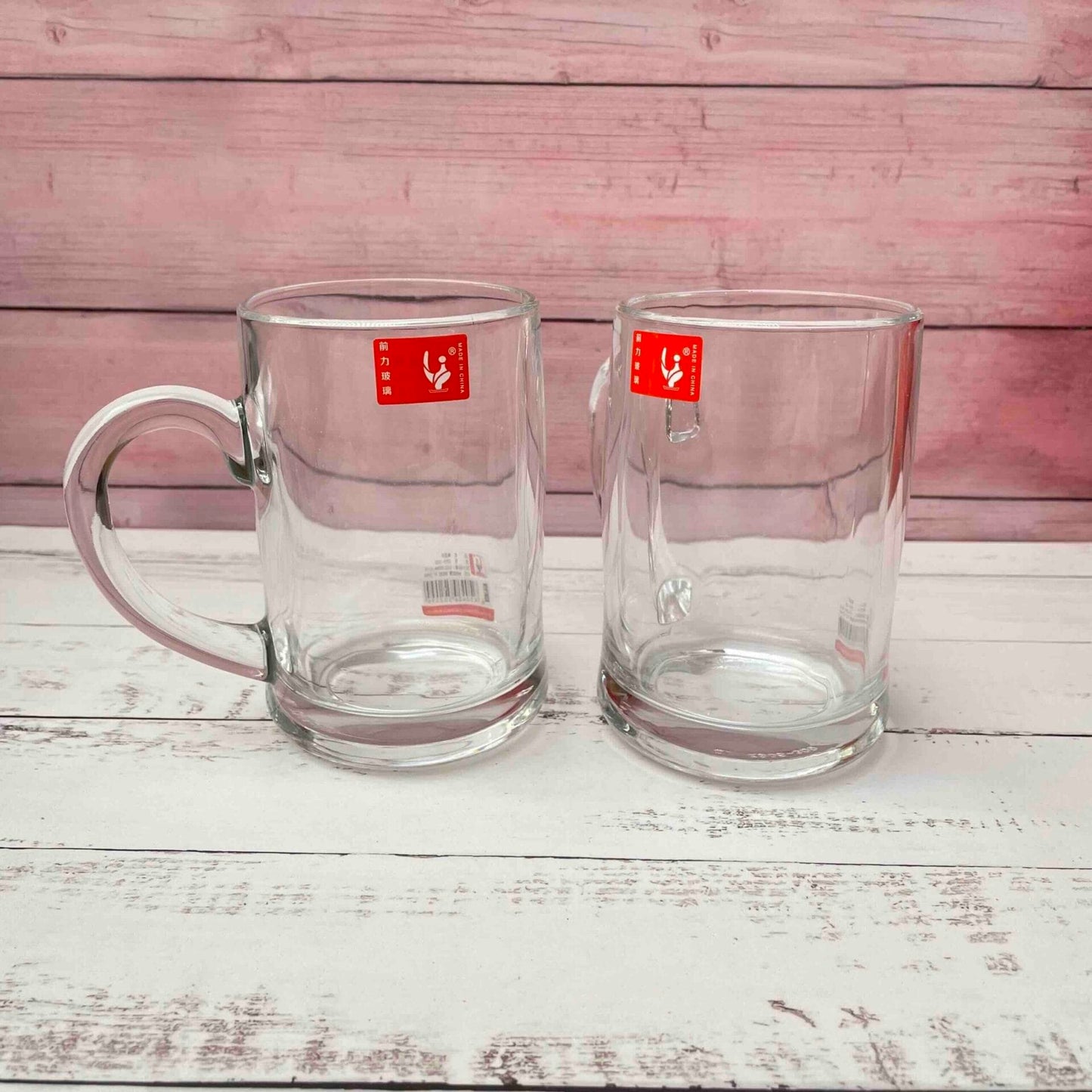 Taza Vidrio 360 ml ( Caja 2 Unid. )