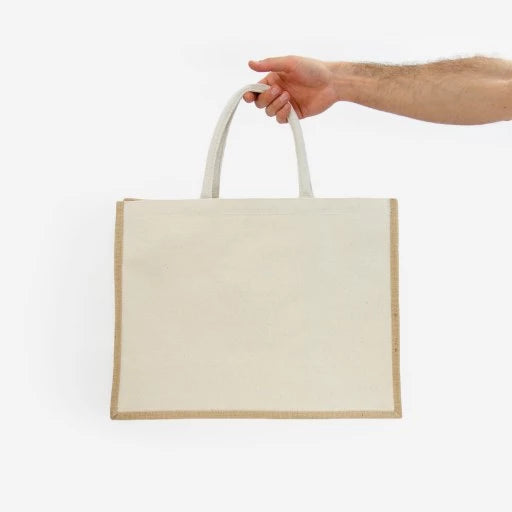 Bolsa Yute lado de algodón 35x45x17 cm