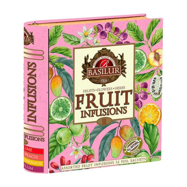 Te Basilur Teabook Assorted Fruit Infusions Vol III 32 Bolsas