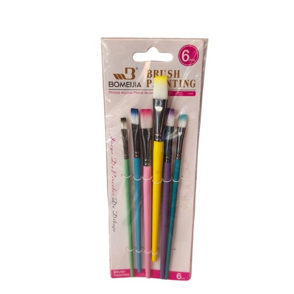 Pincel Bomeijia - Set 6 Cuadrados