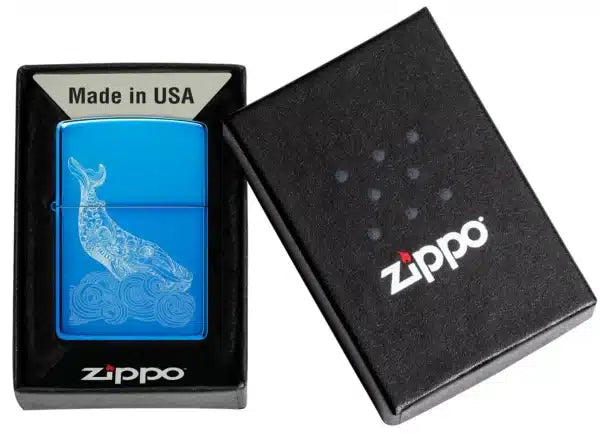 Encendedor Zippo Whale Design Azul ZP20446.MP403922