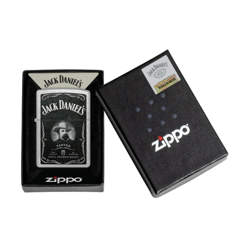 Encendedor Zippo Jack Daniels Plateado ZP48748