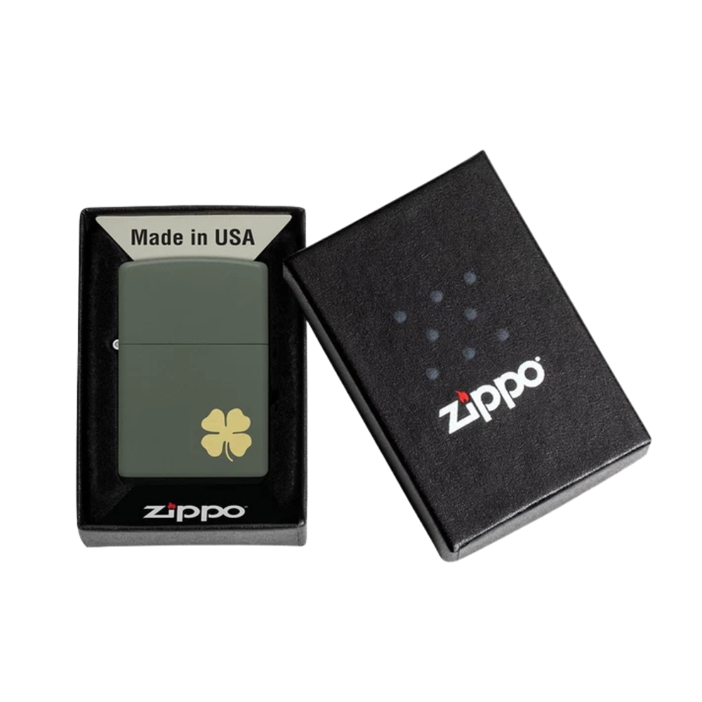 Encendedor Zippo Four Leaf Clover Design ZP49796