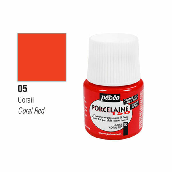 Pintura para Cerámica y Porcelana Pebeo Porcelaine 150 – 45 ml