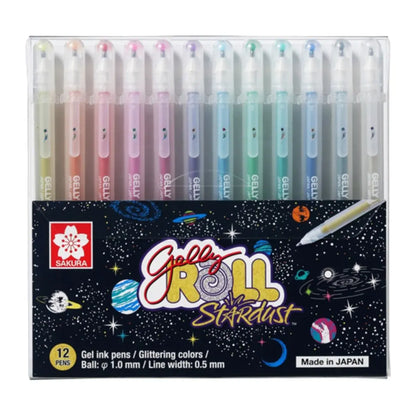 Sakura Gelly Roll - Set 12 Lápices Tinta Gel Stardust