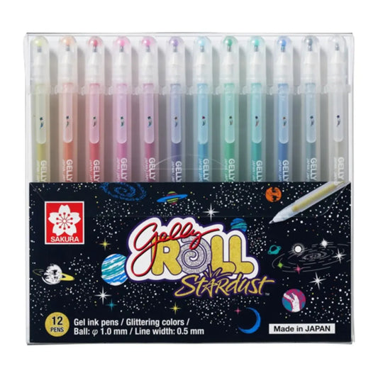 Sakura Gelly Roll - Set 12 Lápices Tinta Gel Stardust