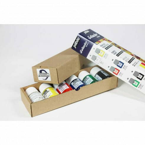 Pebeo Kit inicial SetaColors Tela 6 Colores Opaco