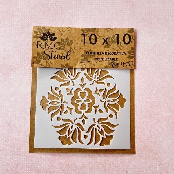 Stencil 10x10 Surtido BT458 Botanica