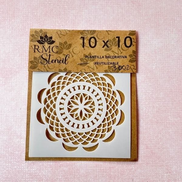 Stencil 10x10 Surtido 3002 Mandala