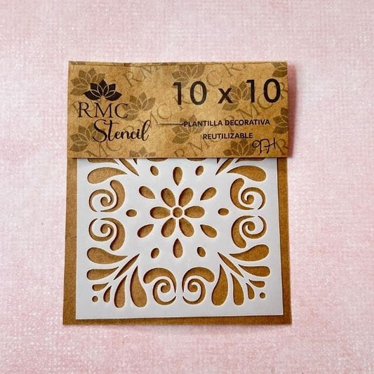 Stencil 10x10 Surtido 971 Baldosa