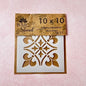 Stencil 10x10 Surtido 975 Baldosas