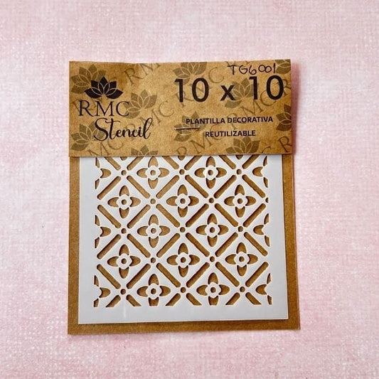 Stencil 10x10 Surtido TG6001 Trama