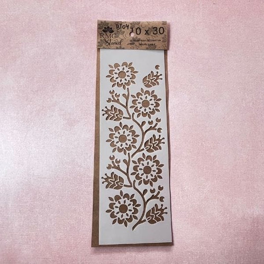 Stencil 10X30 Botanica BT04