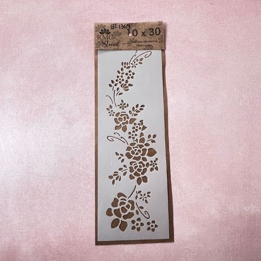 Stencil 10X30 Botanica BT1369