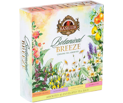 Te Basilur Caja Gift Botanical Breeze Assorted  40 bolsas
