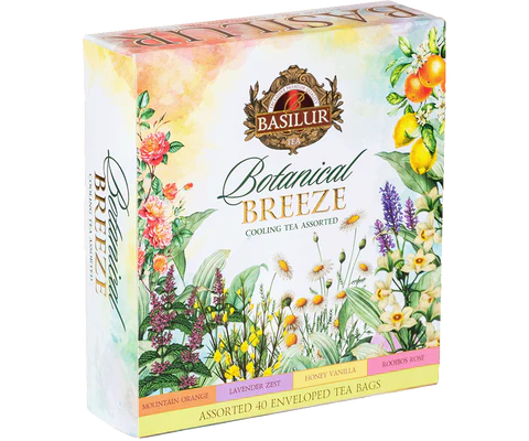 Te Basilur Caja Gift Botanical Breeze Assorted  40 bolsas