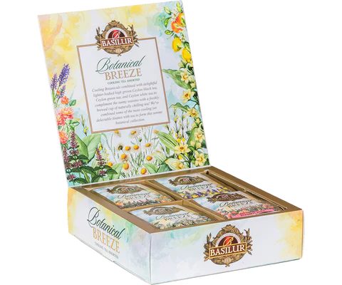 Te Basilur Caja Gift Botanical Breeze Assorted  40 bolsas