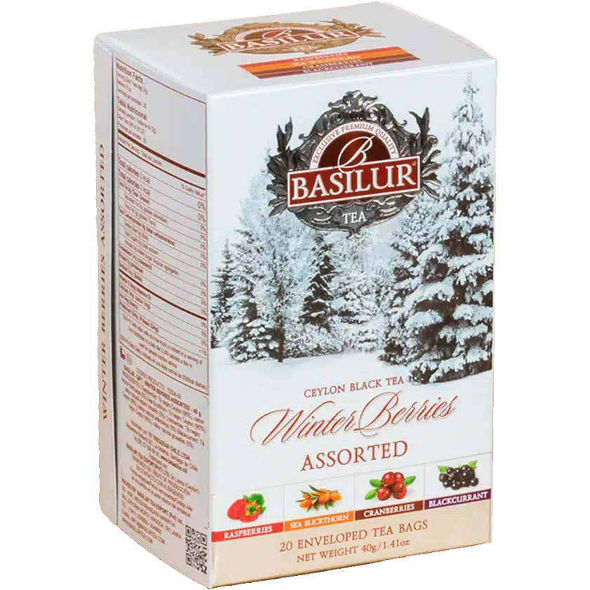 Te Basilur  Frutal Assorted Winter Berries 20 Bolsas