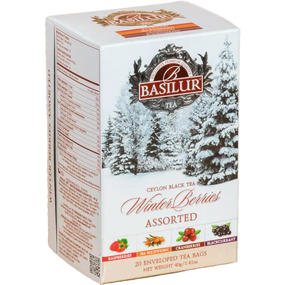 Te Basilur  Frutal Assorted Winter Berries 20 Bolsas